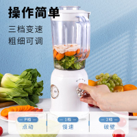 110V/220V 家用多功能復古榨汁豆漿機流食攪拌老人鼻飼輔食料理機