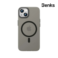 【Benks】iPhone 14 Plus 冰霧磁吸 MagSafe 手機保護殼 黑色