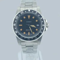 39.5mm Diver Retro sapphire crystal Men Watch 39.5mm Diver Retro watch NH35 Movement Vintage Watches（1）