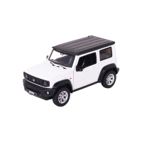 【KIDMATE】1:26合金車 Suzuki Jimny 2018白(正版授權 迴力車模型玩具車 越野車)