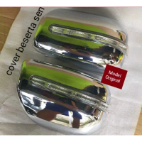 COVER SPION TUTUP SPION BATOK SPION MOBIP AGYA AYLA 2012 2013 2014 2015 2016 2017 CHROME + LAMPU SEI