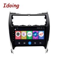 Idoing10.2"Car Radio Player Head Unit Plug And Play For Toyota Camry 7 XV 50 55 2012-2014 US Edition GPS Navigation Android Auto