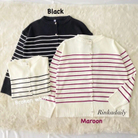 Nedy Cardigan Rajut Kancing Mutiara Premium