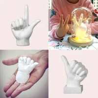 Hand Casting Kit DIY Plaster Mold Powder Statue Molding Keepsake