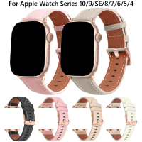 สายนาฬิกาหนังเทียม, สำหรับ Apple Watch, เหมาะสำหรับ Starp 44mm, 42mm, 46mm, 49mm, 45mm, 41mm, 38mm,