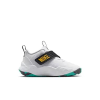 Nike Team Hustle D 12 SE Little Kids' Shoes (PS) [HF6280-105] 13.5C WHITE/TOPAZ GOLD-BLACK-CLEAR EME