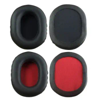 2PCS Square Oval Headphone Earpads Replacement Soft Leather Memory Foam Ear Pads Cushion Cover 80X60/85x65/90x70/95x75/100x80/10