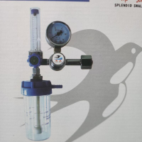 浮標式氧氣吸入器醫用用濕化杯供氧器正規氧氣流量錶減壓壓力錶