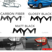 CarRefit new myvi gen3 g3 2018-2024 car logo emblem accessories pnp