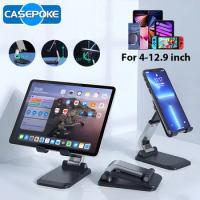 CASEPOKE Universal Desktop Stand for Apple Samsung Huawei Xiaomi Phone Tablet Holder for iPad Accessories Liftable Stand