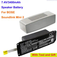 Cameron Sino 7.4V 3400mAh Speaker Battery 088772, 088789, 088796 080841 for BOSE Soundlink Mini 2 +Tool