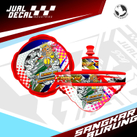 Stiker Decal Tebok Lovebird ROBOT LOVEBIRD Sangkar Decal Bisa Custom