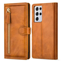 Leather Skin Flip Wallet Book Phone Case Cover for Samsung Galaxy S21 Ultra Cover For Samsung Galaxy S22 Ultra S21 Plus FE S21+
