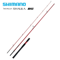 SHIMANO魚竿21款沙湖啦 SHAULA BG海釣竿岸釣大物遠投直柄槍柄竿