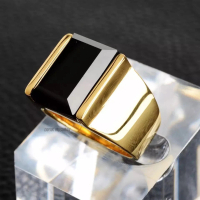 CINCIN PRIA SUPER KEREN BLACK ONYX ASLI - MODEL EKSLUSIF