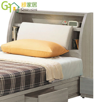 【綠家居】歐倫勒 現代3.5尺單人皮革床頭箱(不含床底＋不含床墊)