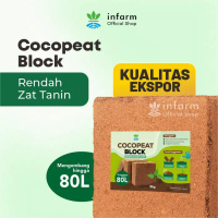 Media Tanam Cocopeat Block 5 KG Infarm - Spesifikasi Pasti Murahnya