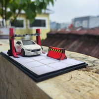 BLOKADE - BLOCKADE - BATU PEMBATAS JALAN DIORAMA DIECAST 1:64 - MINI DIORAMA 1 / 64 - DIECAST 64 - D