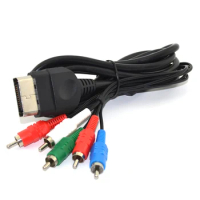 10PCS High quality 1080p Component HD TV RCA AV Video Cable HDTV for Xbox Console cable 1.8m