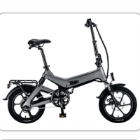 전기 자전거 Adult Folding Two Wheel E Bike 16 Inch Assisted Lithium Battery Electric Bicycle