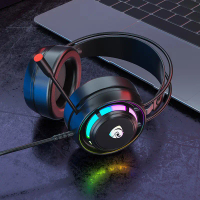 Permainan Alat Dengar Komputer PSH-300 · Fon Kepala 7.1 USB Esports Permainan Internet Kafe Perkhidm