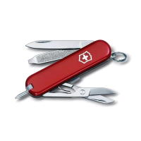 【Victorinox 瑞士維氏】瑞士刀 SIGNATURE 8用刀 58mm-紅(0.6225)