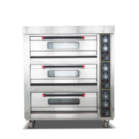 Good Quality Commercial Bread Machine Electric Pizza Oven 380v Induction Bekery Ovens Bread Baking Built-in Ovens Pastry