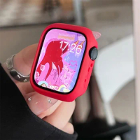 Candy Soft Silicone Case for Apple Watch Cover 9 8 7 6 SE 5 4 45mm 42mm Protection Iwatch Serie 44mm 40mm 41mm Bumper For Women