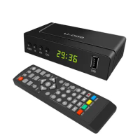2021 DVB-T2 Tuner Digital TV Receiver 1080P H.265 Decoder DVB-C U009 HDTV Set Top Box MPG4 STB Youtube Freeview