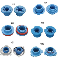 Pair For H1 H3 H4 H7 H8 H11 HB3 9005 HB4 9006 880 Car LED Headlight Lamps Bulb Base Adapter Sockets Retainer Clips Holders