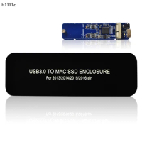 H1111Z HDD Enclosure External HDD Case USB 3.0 M.2/M2 SSD Case Hard Drive Enclosure for Apple Macbook Pro 2013 2014 2015 2016Air