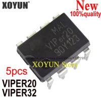 (5piece) VIPer20 VIPer20A VIPer32 VIPer32A DIP-8