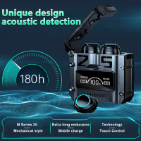 【Ready Stock】5.3 Bluetooth Headphones TWS M25 9D Video Game Noise Reduction Stereo Waterproof HIFI I