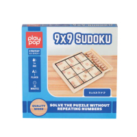 【ToysRUs 玩具反斗城】Play Pop 木製九宮格數獨(兒童 玩具 益智)