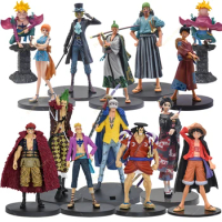 One Piece Figure Bartolomeo Eustass Kid Marco Collectible Model Toy PVC Action Collectible Luffy Sanji Zoro DXF Series Doll Gift