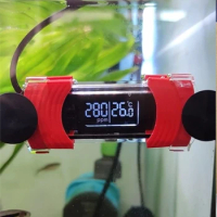 Aquarium Digital Thermometer Fish Tanks Submersible Thermometers Large Number