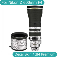For Nikon Z 600mm F4 Decal Skin Vinyl Wrap Film Camera Lens Body Protective Sticker Coat For NIKKOR Z 600 F/4 TC VR S 600/4