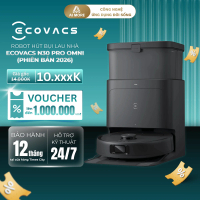(Phiên bản 2026-Màu đen) Robot Hút Bụi Lau Nhà Ecovacs N30 Pro Omni 2026
