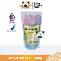 OMAYO Sauce All Variant 500 g Halal | Takoyaki Mentaiko Sweet Chili Buldak Hot Seoul | Pizza BBQ Yak