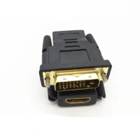 1PCS/LOT DVI24+1 to HDMI Video plug connector for HDTV LCD DVI-D LEDTV