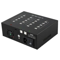 Sipolar A210p Industrial Grade 100V-240V 20 Port USB 2.0 Data HUB With 5V 22A Power Adapter For 3G 4G Modem Police Body Camera