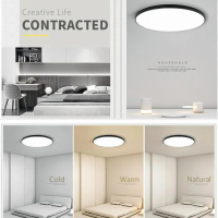 【Garansi 10 Tahun】Lampu Plafon Rumah Ceiling Lampu Plafon Minimalis Lampu Led Kamar Permukaan Dipasa