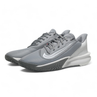 NIKE 籃球鞋 PRECISION VII 灰 橘勾 實戰鞋 男 FN4322-003