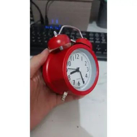 Jam Beker Kring Minimalis Estetik Jam Weker Jam Meja Polos Warna