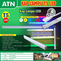 Lampu TL Neon T5 LED 22W 120cm Tube Warna Warni ATN FREE PACKING BAGUS