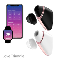 德國Satisfyer Love Triangle 智能便攜吸吮陰蒂震動器