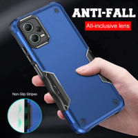 For Xiaomi Redmi Note 12 Case Light-Armor Rugged Shockproof Bumper Coque Note 12 Pro Note 12 Pro plus Camera Protection Fundas