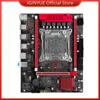 JGINYUE X99 Motherboard LGA 2011-3 Xeon E5 V3 V4 CPU DDR3 RAM Dual channel Memory 6-Phase Power Supply M.2 NVME/SATA X99M-H D3