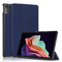 100PCS/Lot Luxury Folding Stand PU Cover For Lenovo Tab P11 2nd Gen TB-350 11.5 Slim Tablet Protection Skin Leather Case