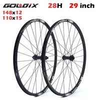 GOLDIX MTB 29er Wheelset 29inch SunRingle Helix TR27 SL Tubeless Rim 28H Straightpull hub 110x15/148x12 Boost